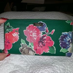 Kate Spade floral wallet